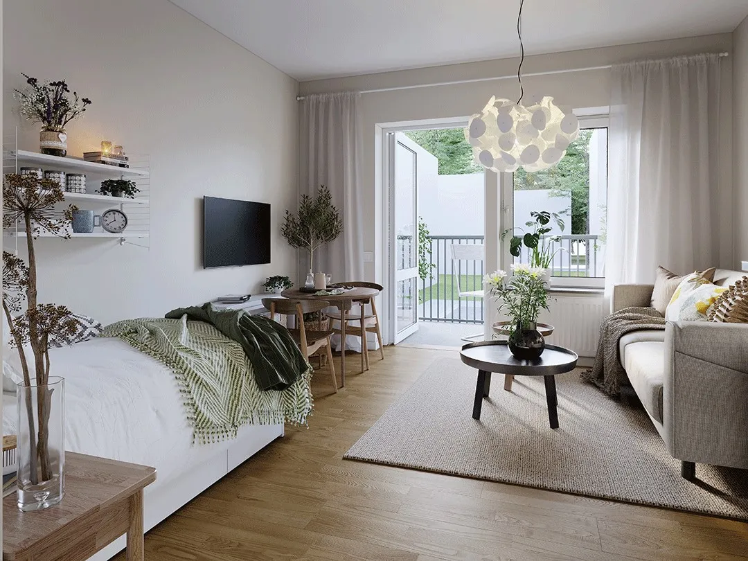 Hyreslägenhet på Bro i bro