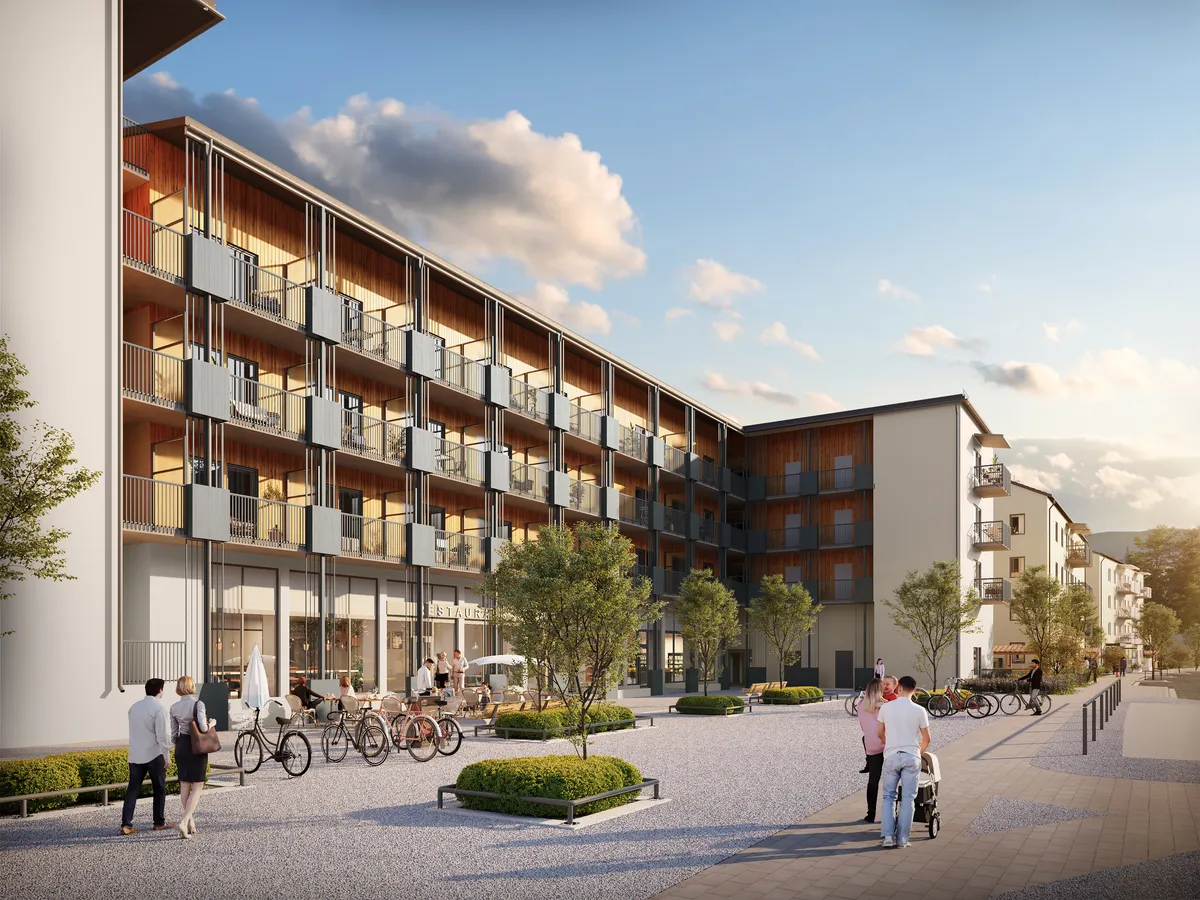 Hyreslägenhet på Bro i bro