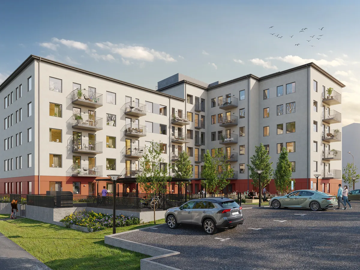 Hyreslägenhet på Lund i lund