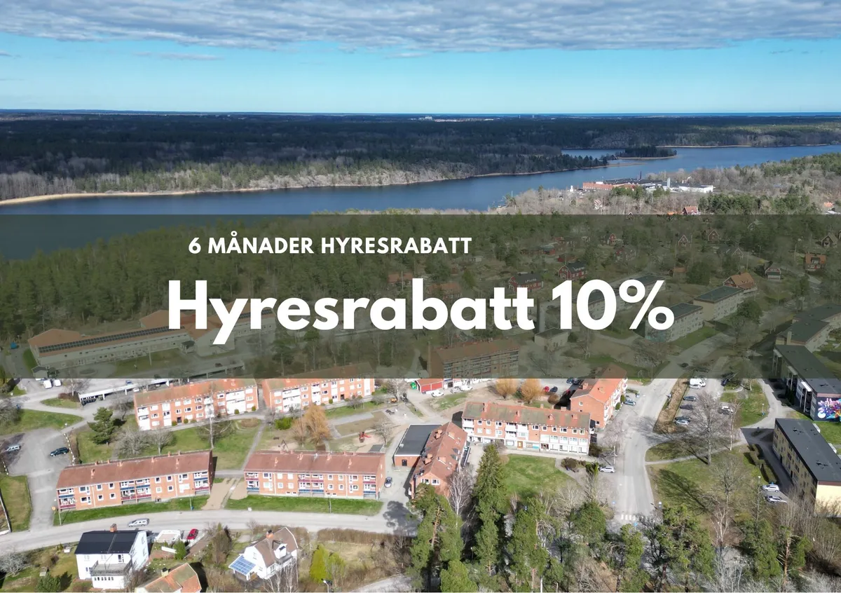Hyreslägenhet på Gunnebo i gunnebo