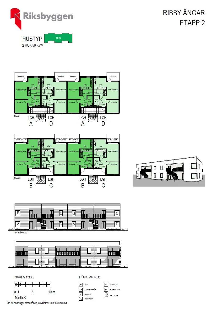 Hyreslägenhet på Västerhaninge i vasterhaninge