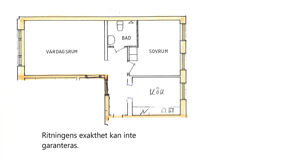 Hyreslägenhet på Kalmar i kalmar