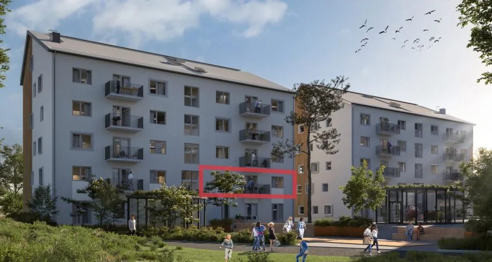 Hyreslägenhet på Strängnäs i strangnas