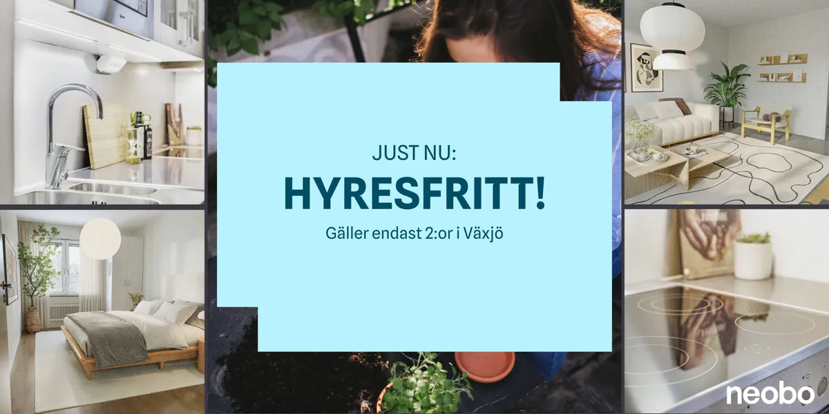 Hyreslägenhet på Växjö i vaxjo