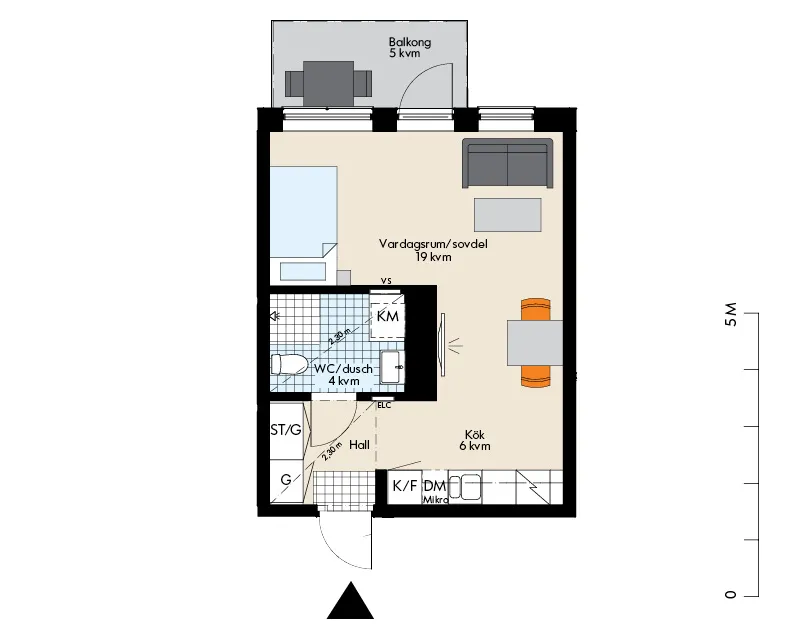 Hyreslägenhet på Västerås i vasteras