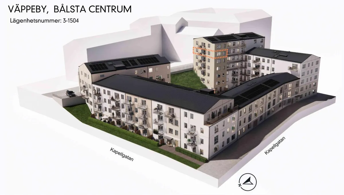 Hyreslägenhet på Bålsta i balsta