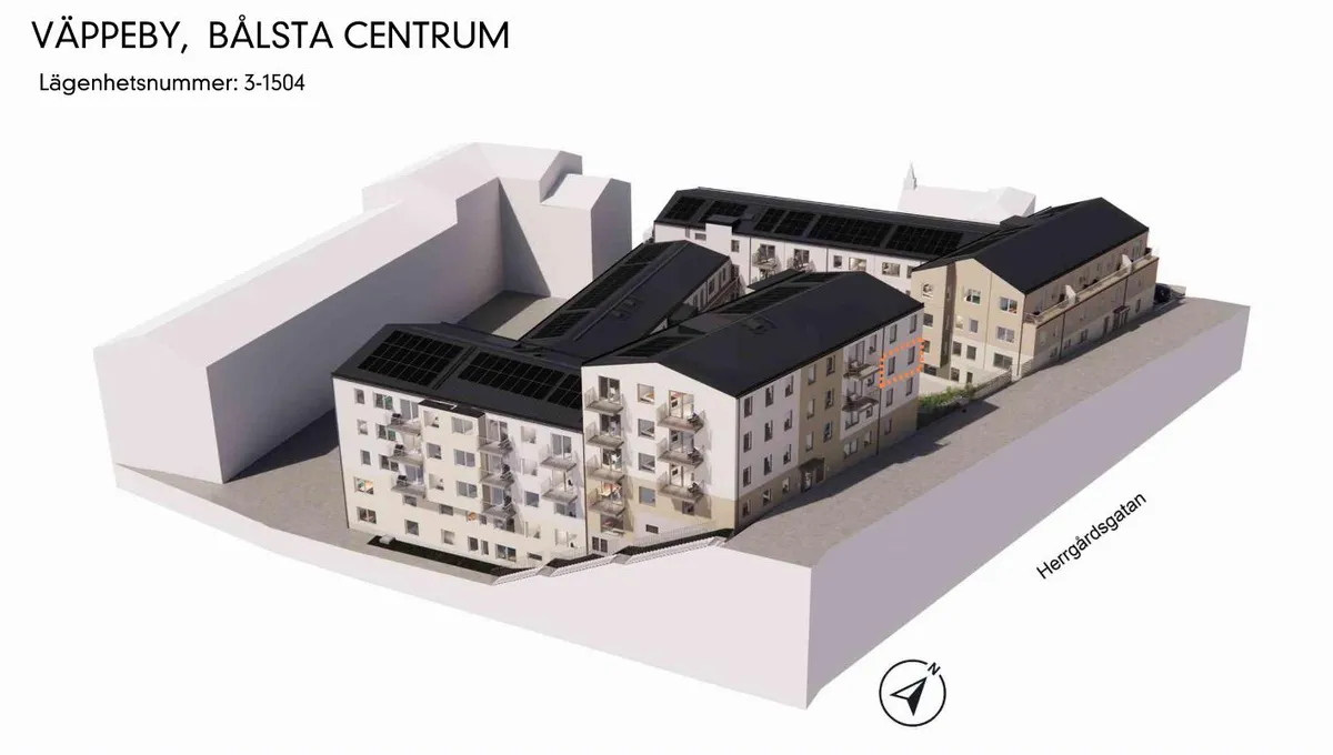 Hyreslägenhet på Bålsta i balsta