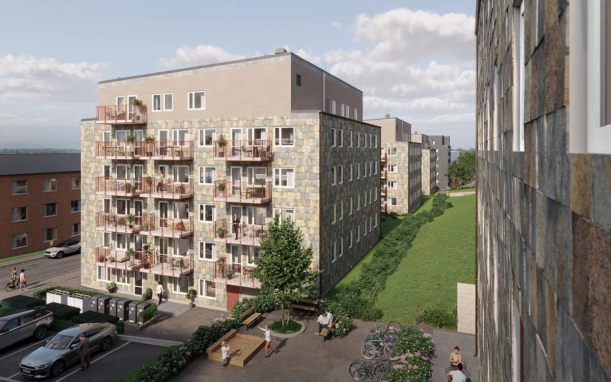 Hyreslägenhet på Kållered i kallered