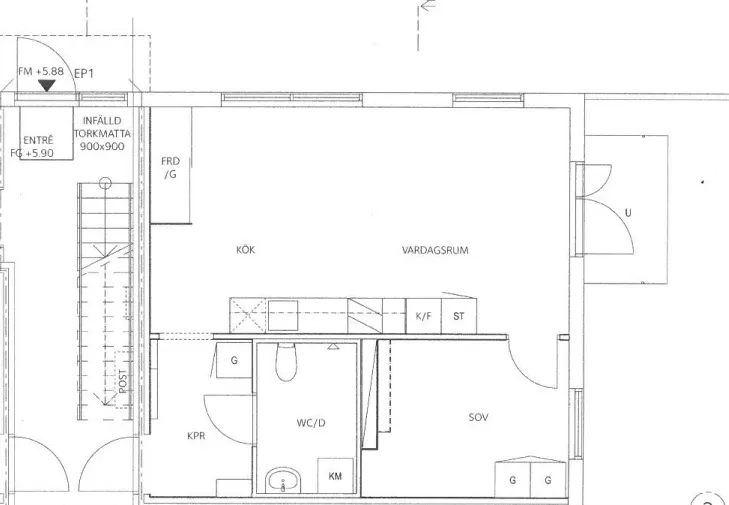 Hyreslägenhet på Kalmar i kalmar