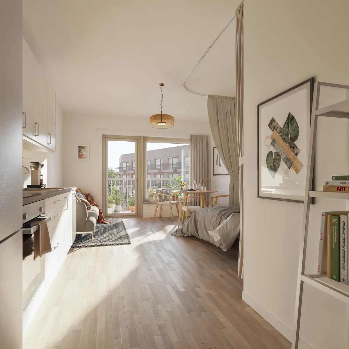 Hyreslägenhet på Bandhagen i bandhagen