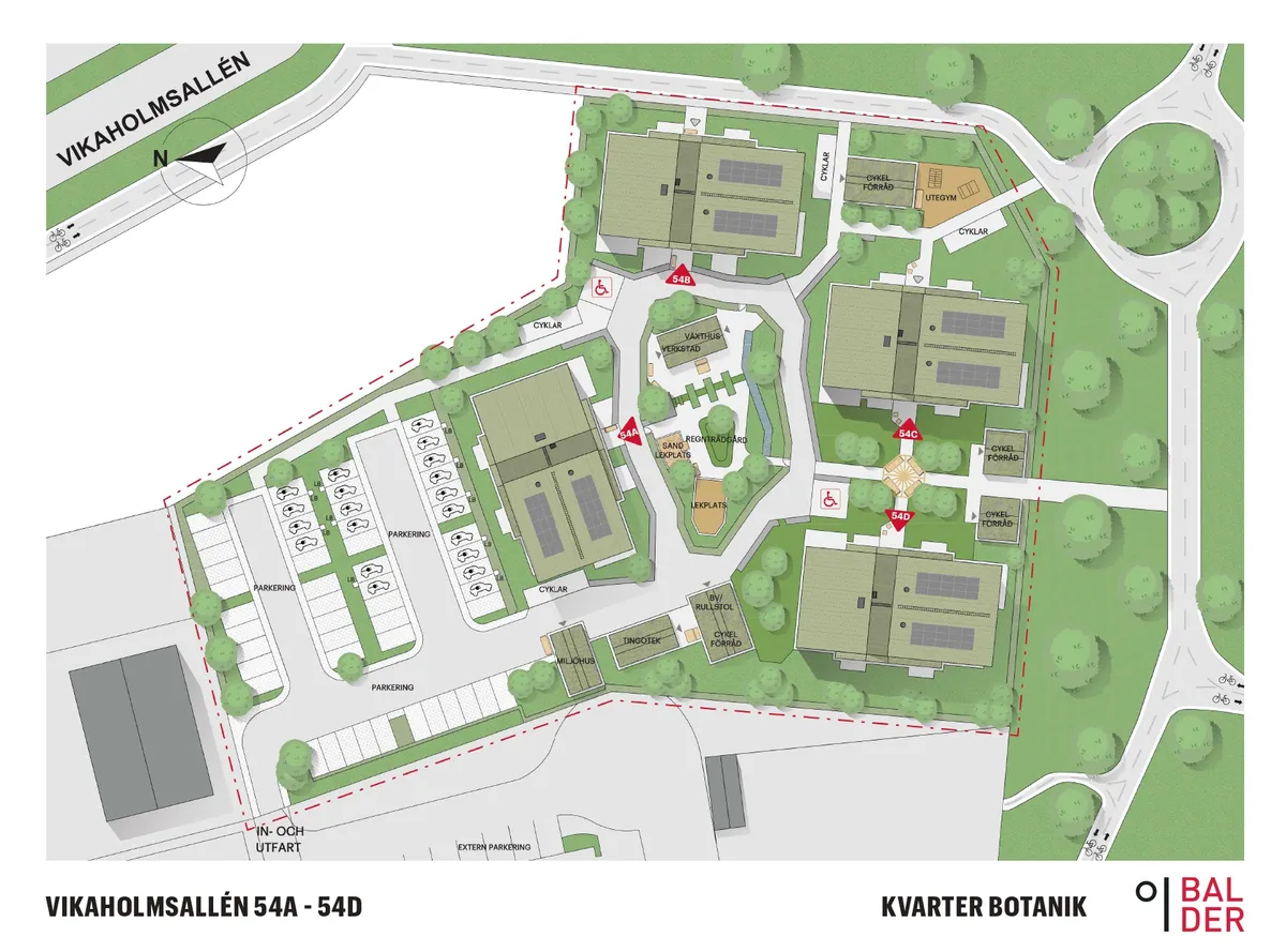 Hyreslägenhet på Växjö i vaxjo