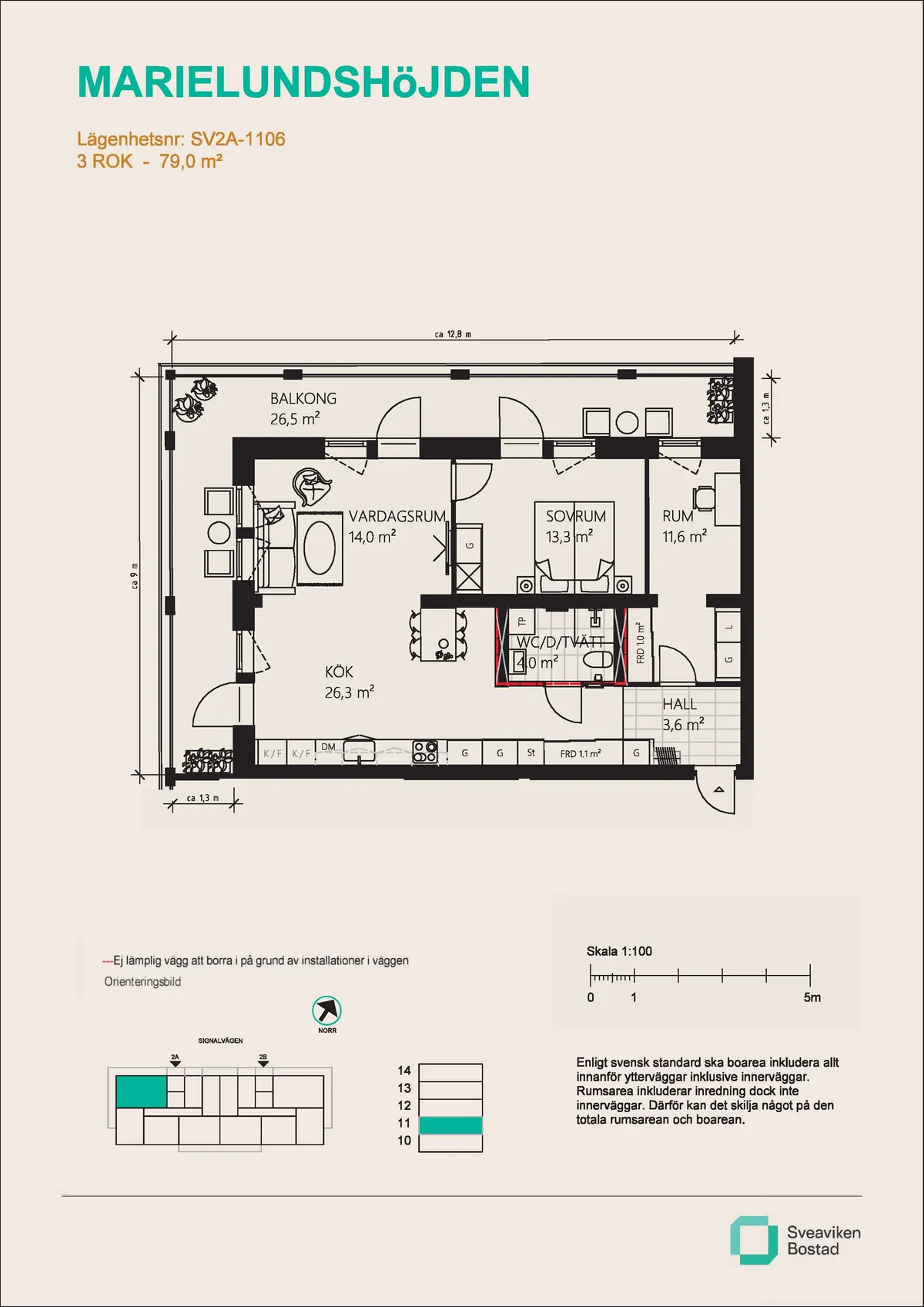Hyreslägenhet på Mariefred i mariefred