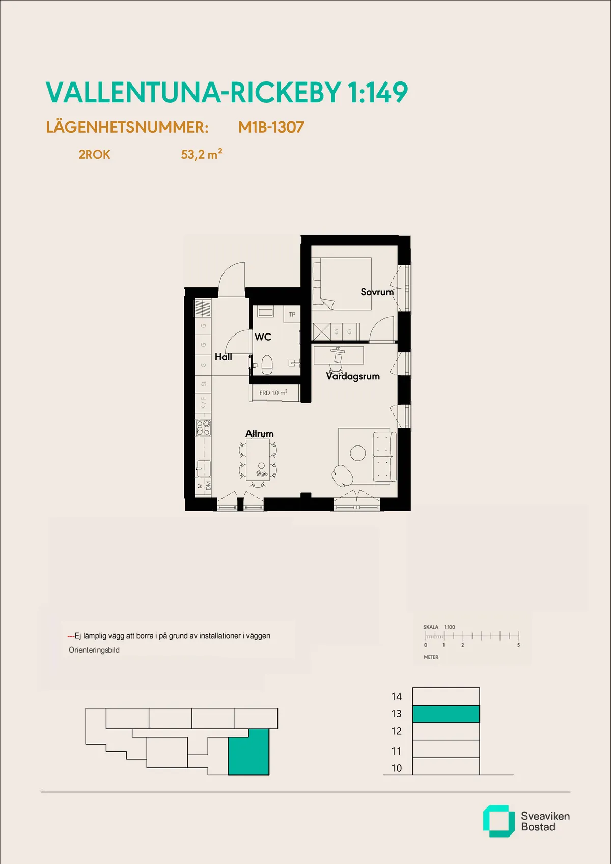 Hyreslägenhet på Vallentuna i vallentuna