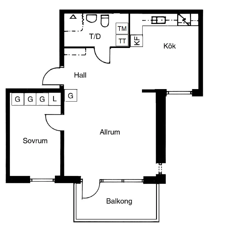 Hyreslägenhet på Skellefteå i skelleftea