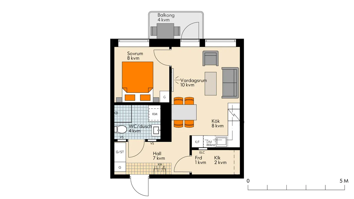 Hyreslägenhet på Västerås i vasteras