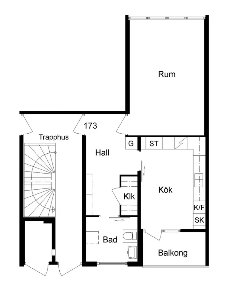 Hyreslägenhet på Skellefteå i skelleftea