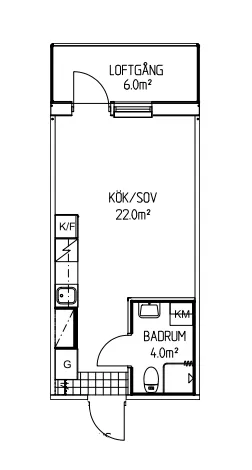Hyreslägenhet på Skellefteå i skelleftea