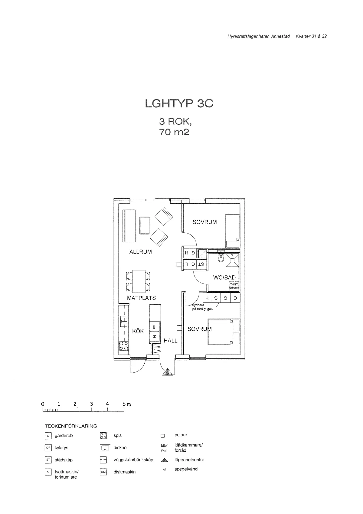 Hyreslägenhet på Bunkeflostrand i bunkeflostrand