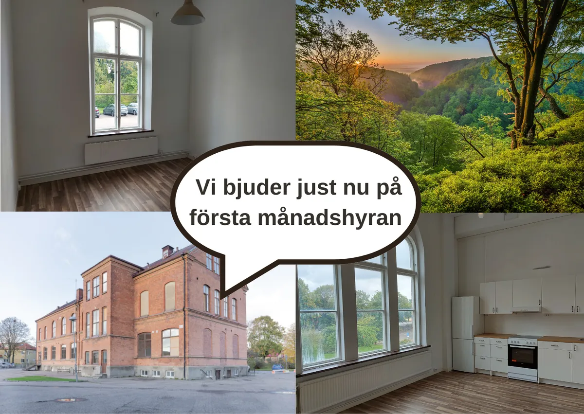 Hyreslägenhet på Klippan i klippan