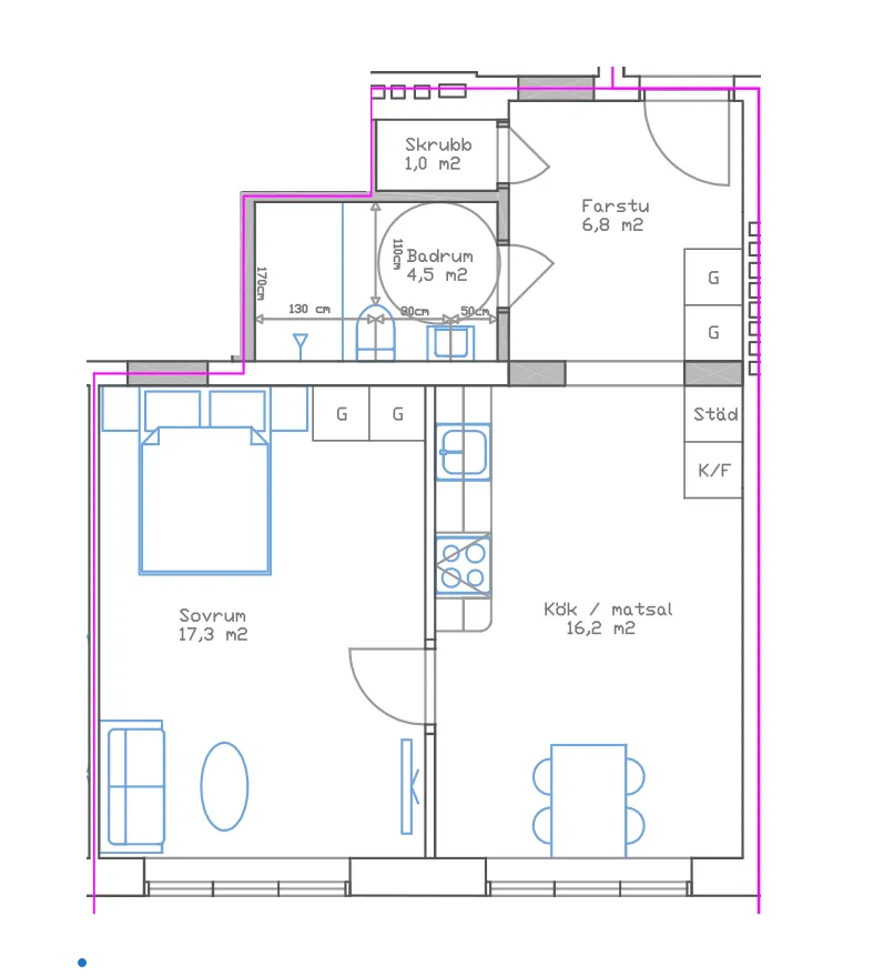 Hyreslägenhet på Malmö i malmo