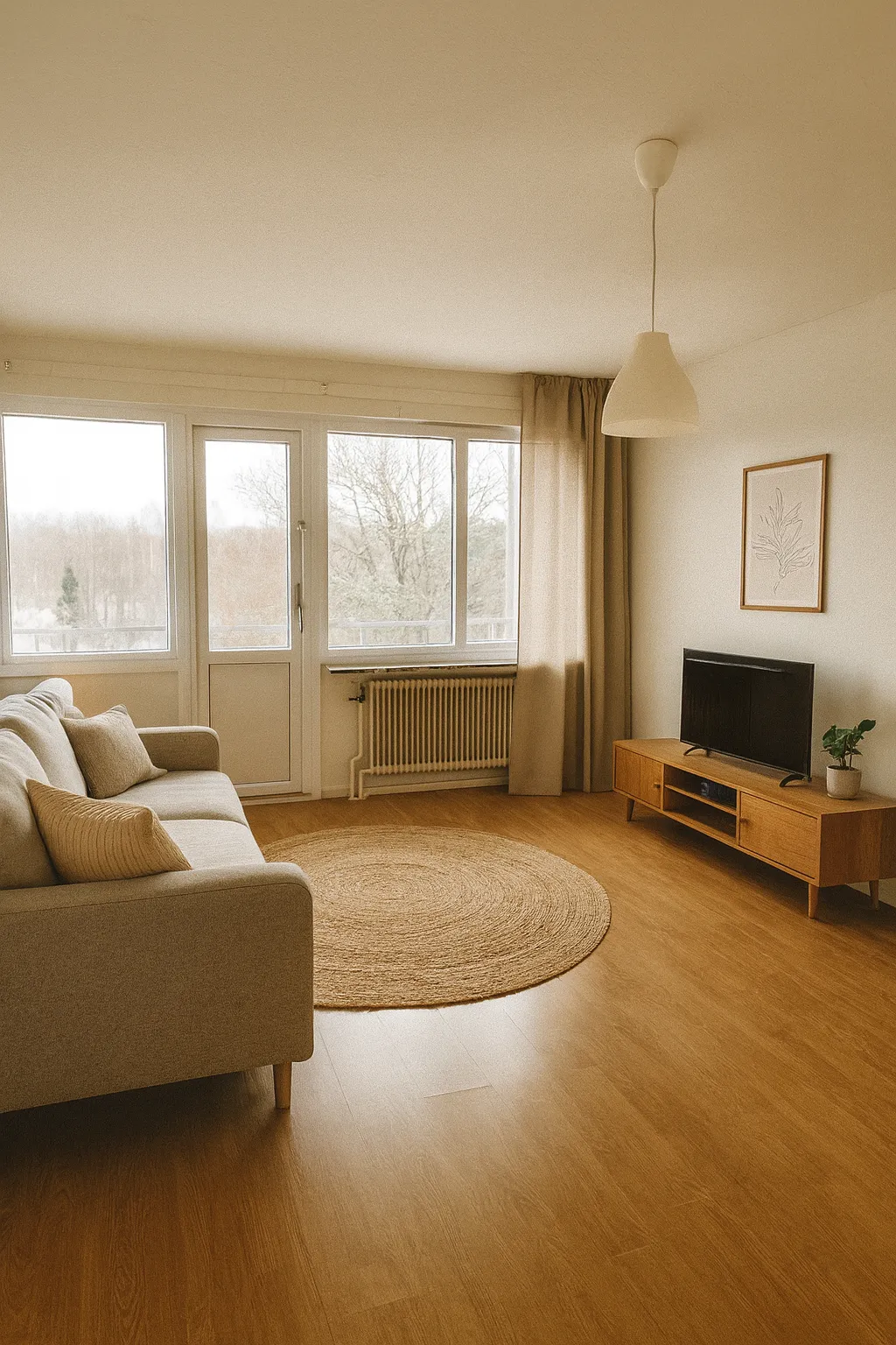 Hyreslägenhet på Ramnäs i ramnas