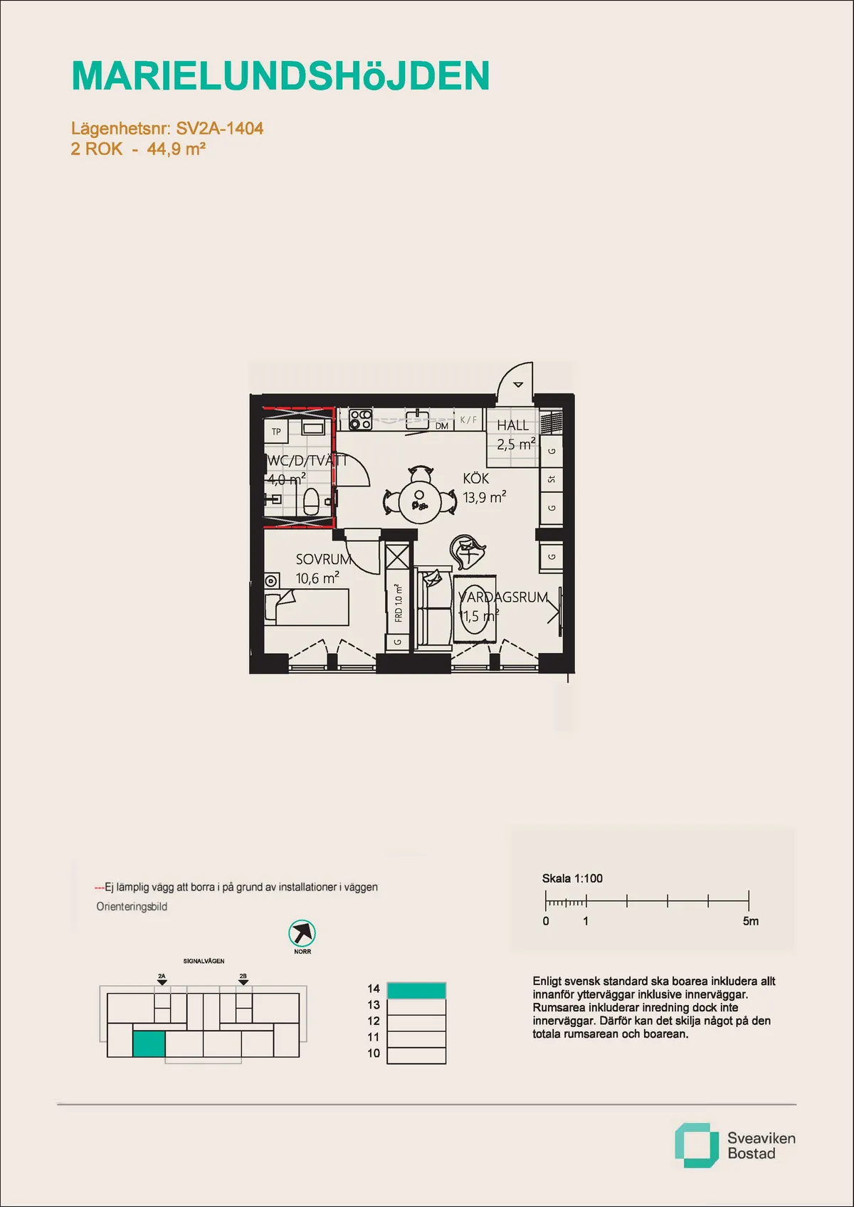 Hyreslägenhet på Mariefred i mariefred