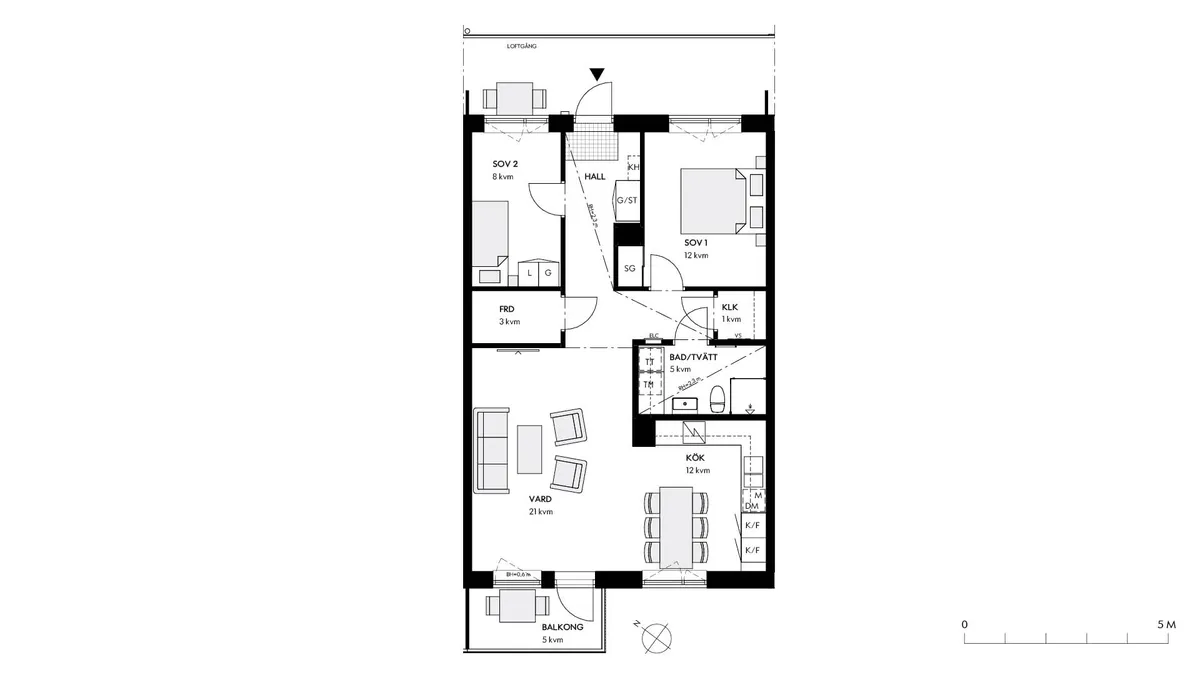 Hyreslägenhet på Spånga i spanga