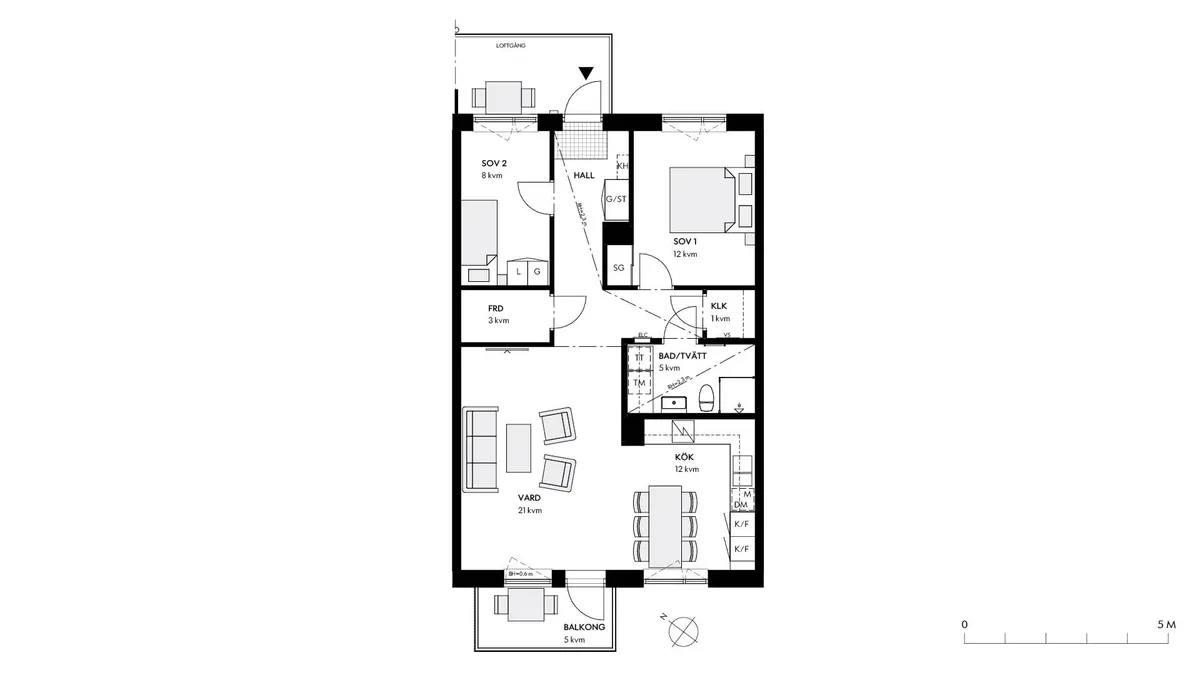 Hyreslägenhet på Spånga i spanga