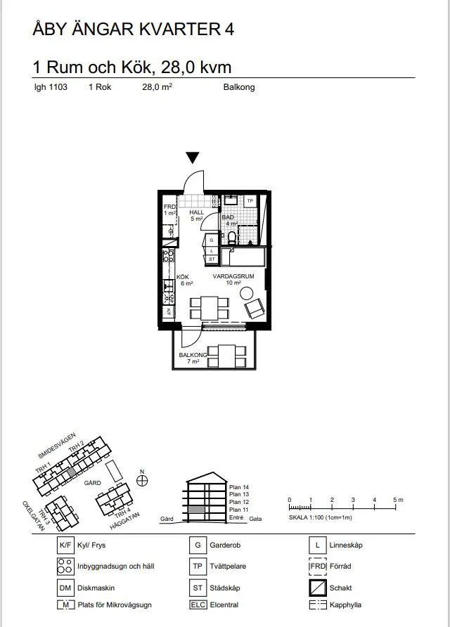 Hyreslägenhet på Vallentuna i vallentuna