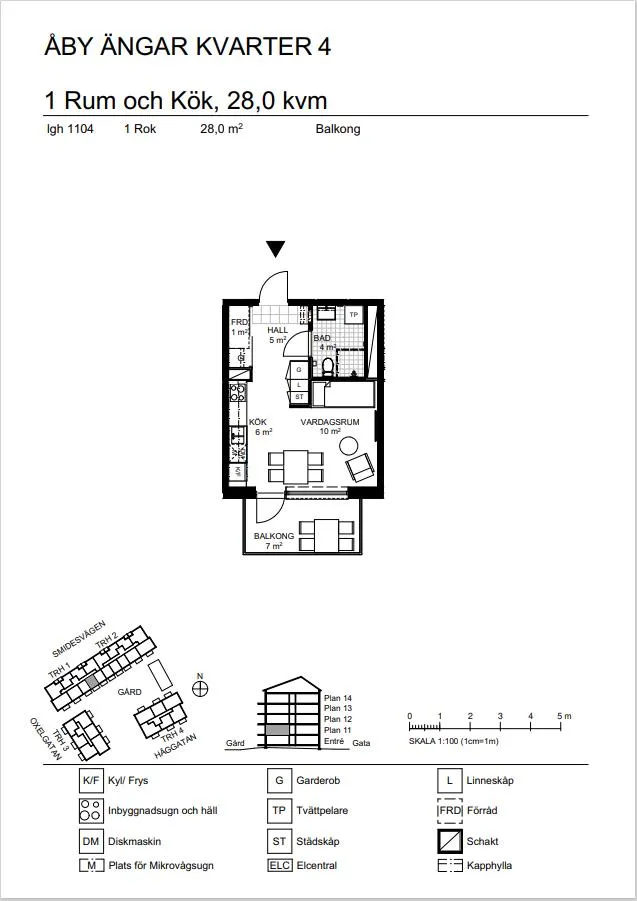 Hyreslägenhet på Vallentuna i vallentuna