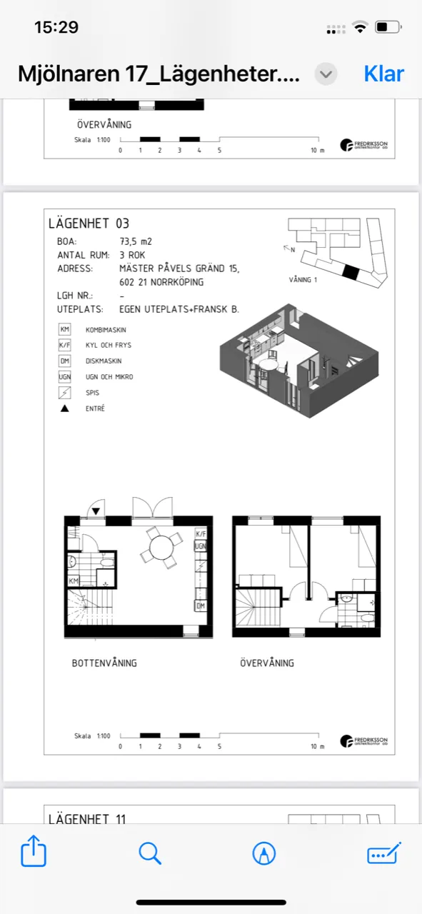 Hyreslägenhet på Norrköping i norrkoping