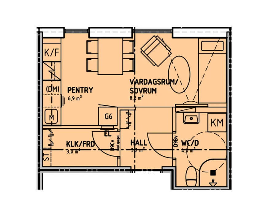 Hyreslägenhet på Umeå i umea