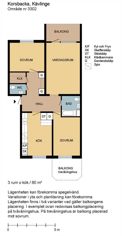 Hyreslägenhet på Kävlinge i kavlinge