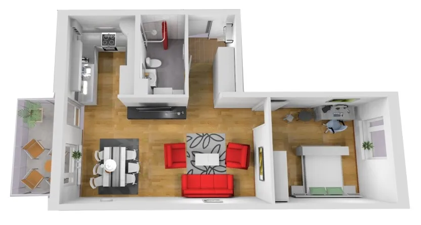 Hyreslägenhet på Skellefteå i skelleftea