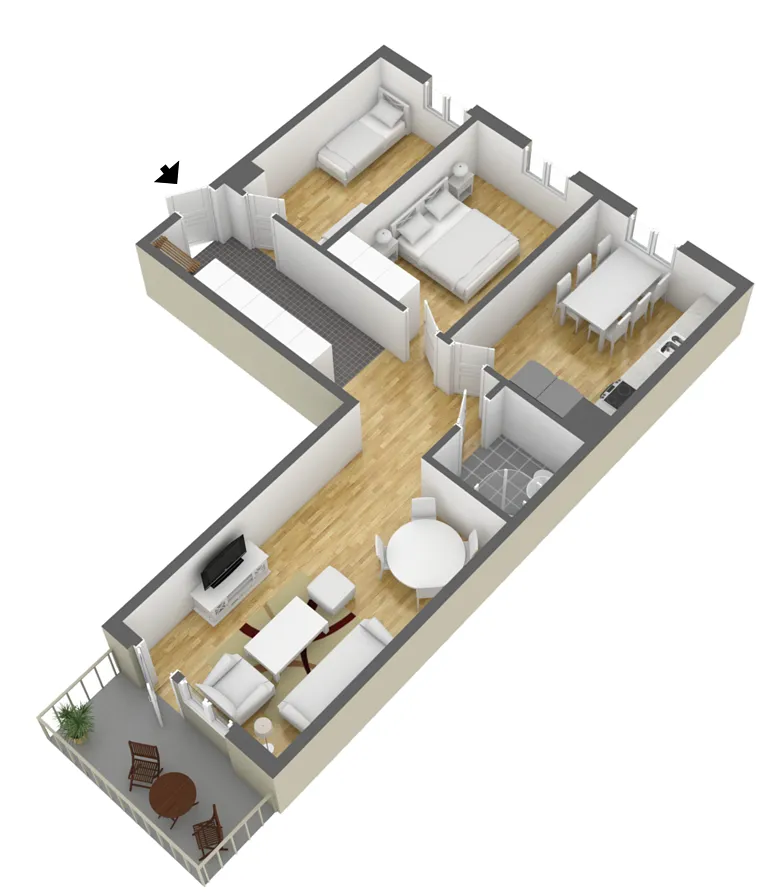 Hyreslägenhet på Karlstad i karlstad