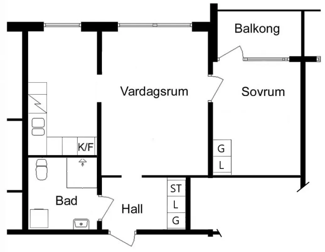 Hyreslägenhet på Skellefteå i skelleftea