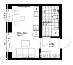Hyresbostad på Solna i solna