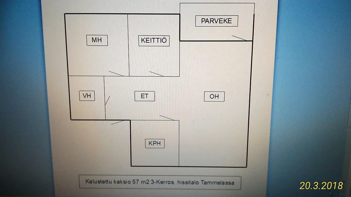 Hyreslägenhet på Tampere i tampere