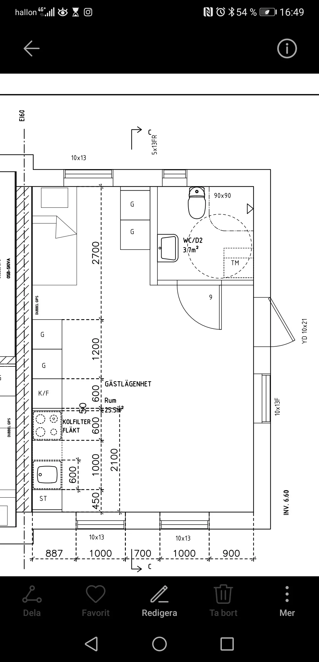 Hyreslägenhet på Skövde i skovde