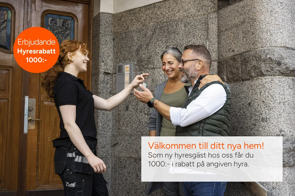 Hyreslägenhet på Norrköping i norrkoping