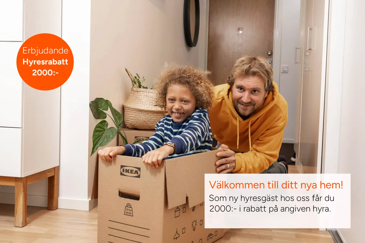 Hyreslägenhet på Norrköping i norrkoping