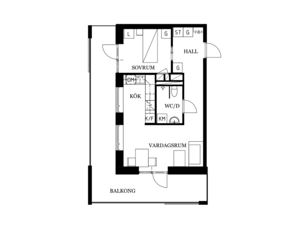 Hyreslägenhet på Spånga i spanga