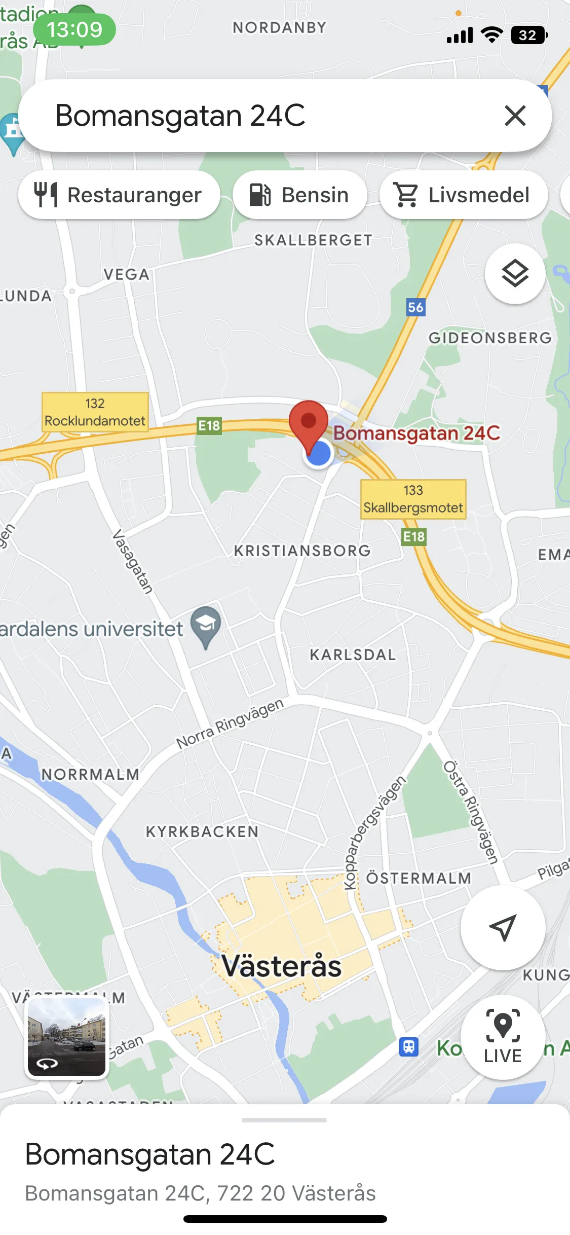 Hyreslägenhet på Västerås i vasteras