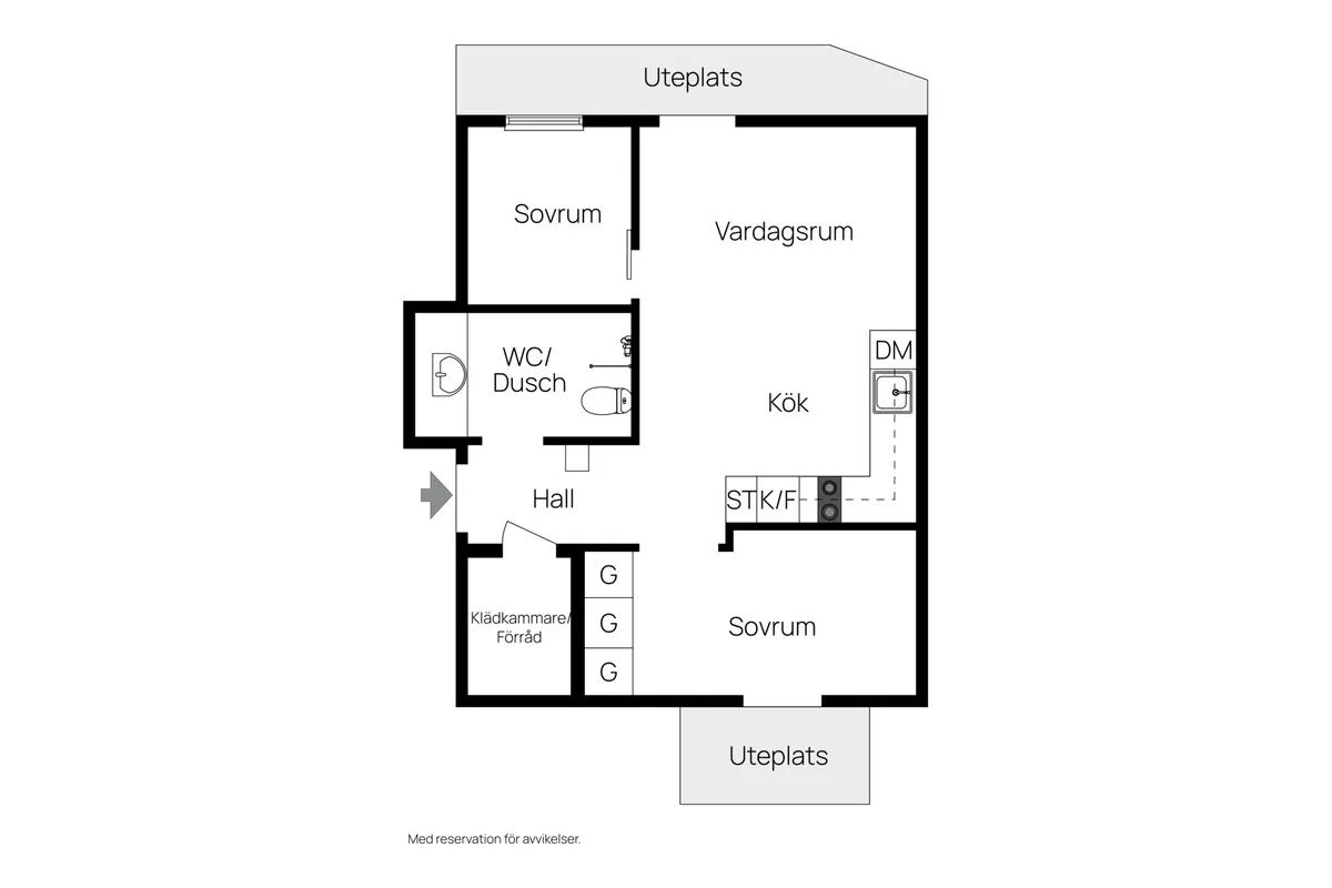 Hyreslägenhet på Johanneshov i johanneshov